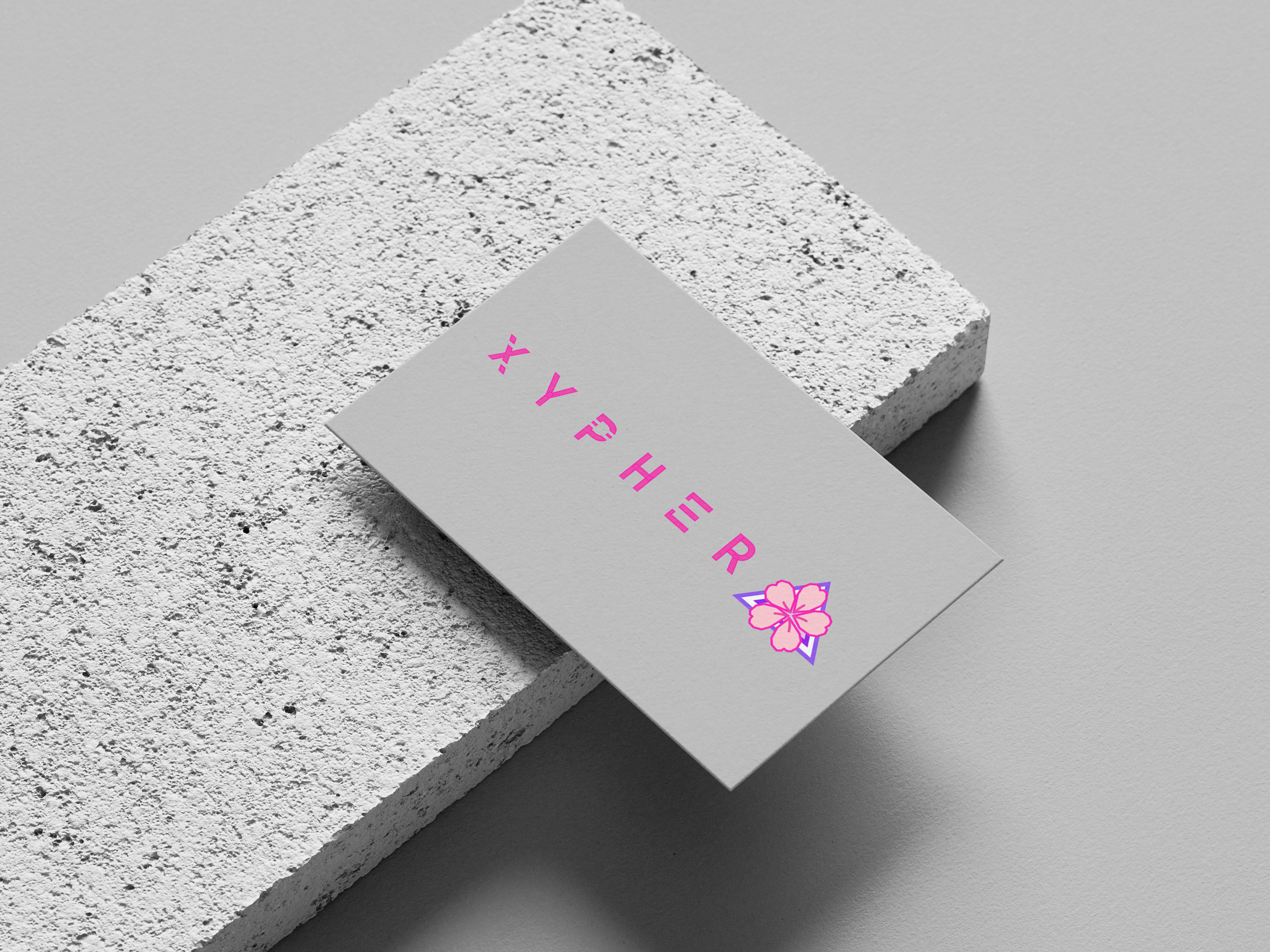 Mockup of Xypher Brand Logo
